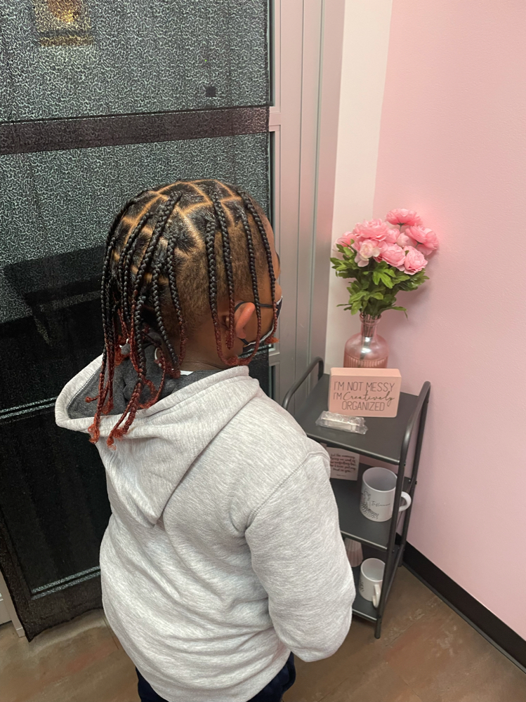 Boys Box Braids Short