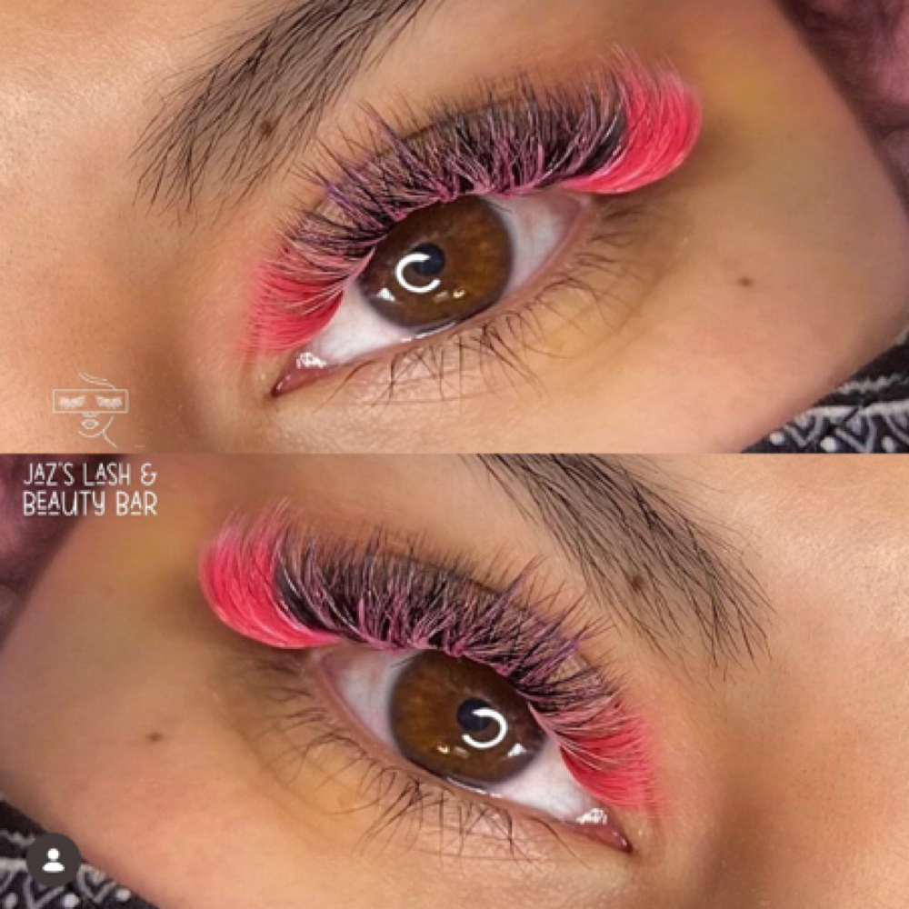 Pride Month Lash Set at Jaz’s Lash & Beauty Bar in Houston, TX