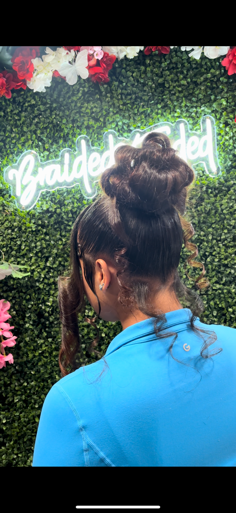 Natural Hair Updo