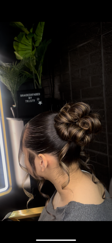 Natural Hair Updo
