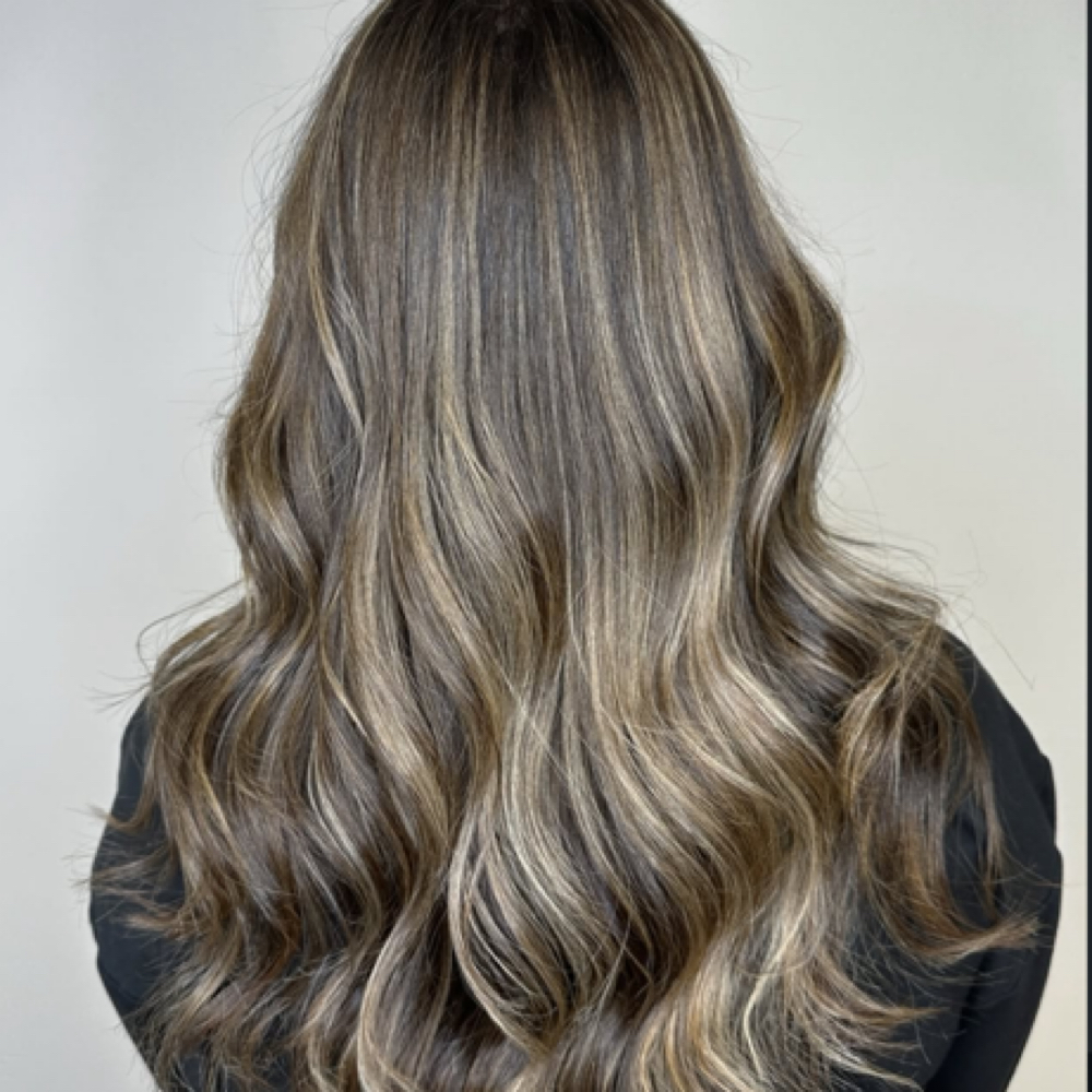Balayage/Highlight retouch at Hair By Kimberly-Elena in King City, CA