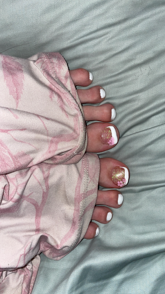 Big toe acrylic