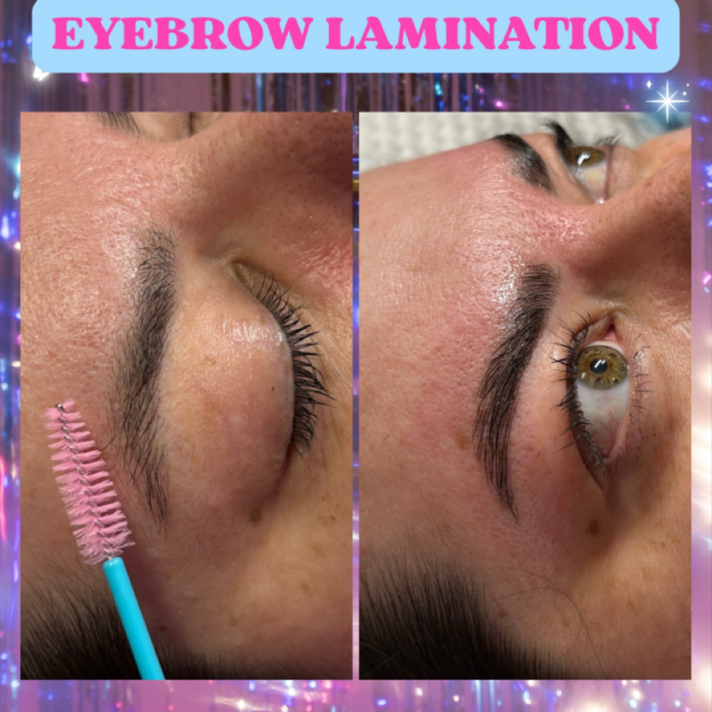 Brow Lamination + Wax