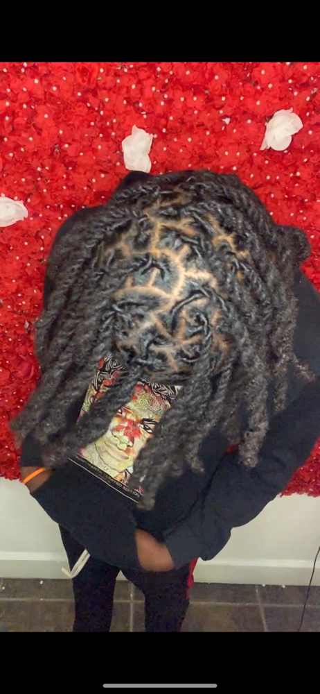 Dread Loc Retwist W/ Ropes, Short