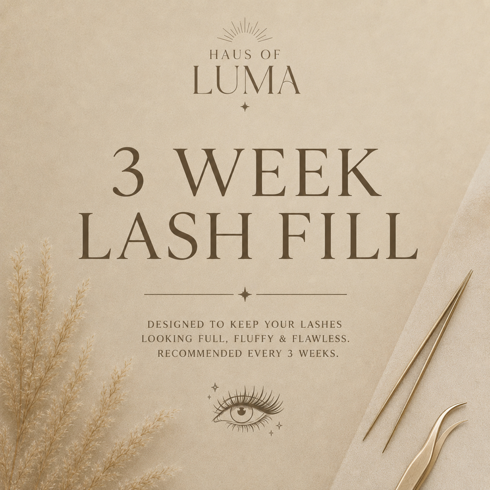 3 Week Lash Fill at Haus of Luma in Buffalo, MN