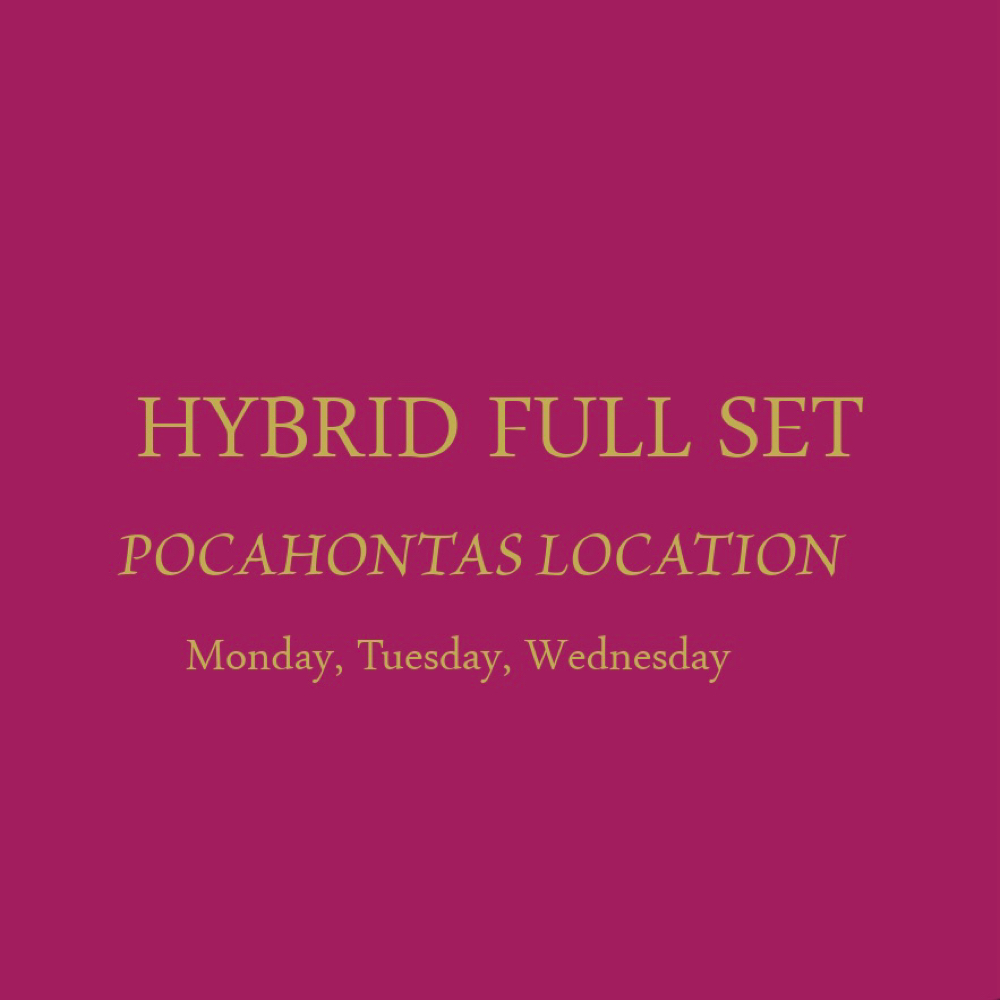 Hybrid Full Set POCAHONTAS at Cady’s Esthetics in Algona, IA