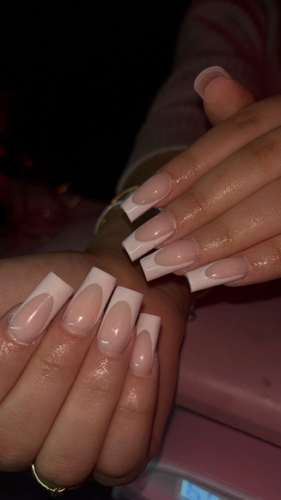 Natural Nail Acrylic Overlay
