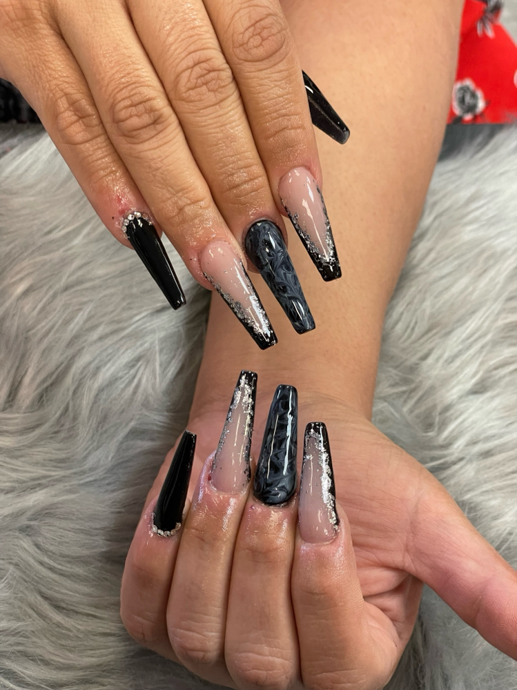 XL Acrylic Nails at TrishAcrylics in Fresno, CA