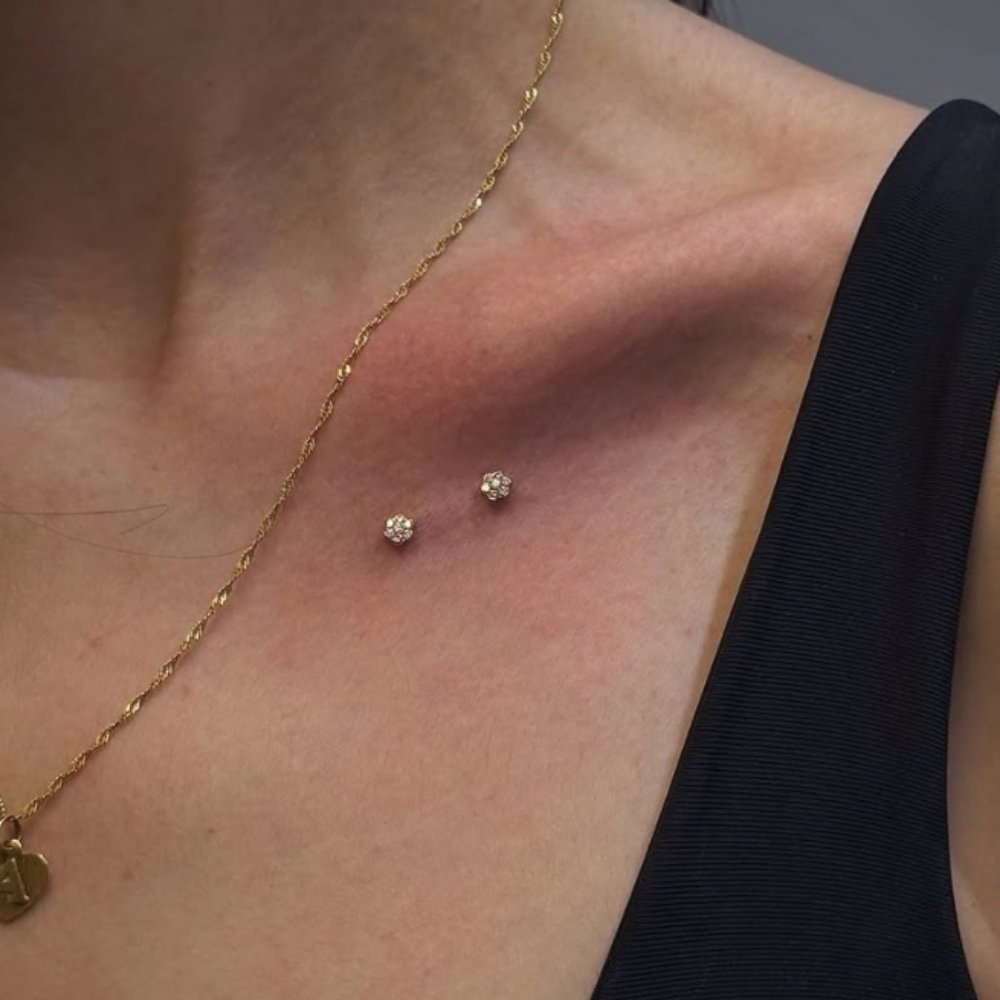 Surface Piercing at The Piercing Bar in Mcallen, TX