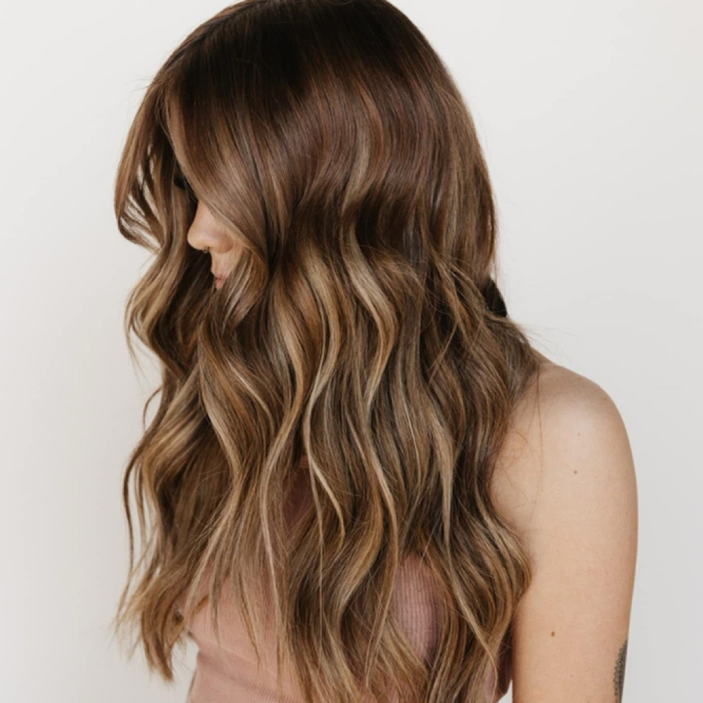 Dimensional Brunette (Foils) at Hair by Megan Schmidt in Jerseyville, IL