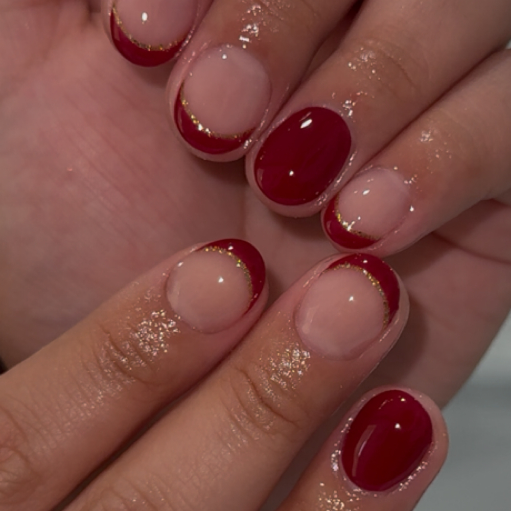 acrylic overlay at Nailed By Steph in Tyler, TX