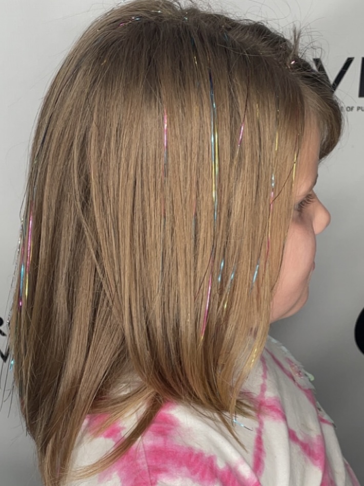 Girl’s Haircut With Style
