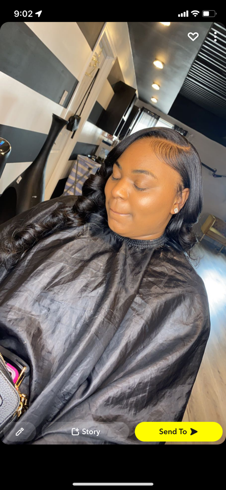 U-part Wig Install