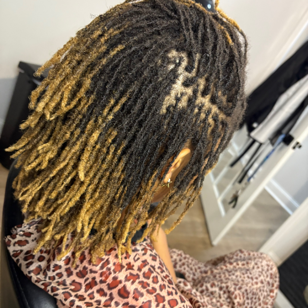 Loc Retie at The Hair Healer Studio in Richmond, VA