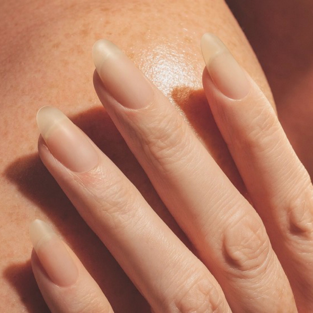 Bare Gel-X Natural Manicure at Sparkling Tips Studio in Raleigh, NC