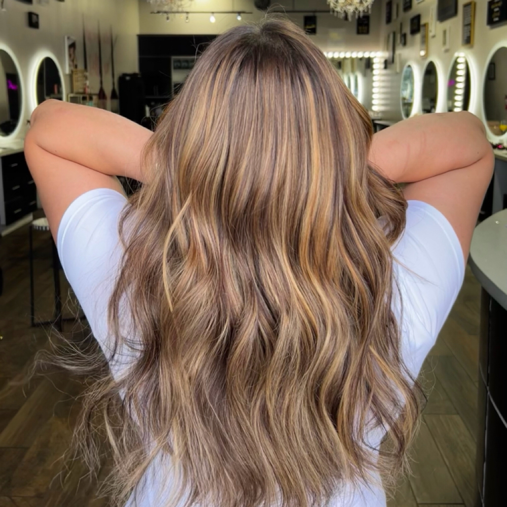 Balayage at Bond Beauty Lounge in Weslaco, TX