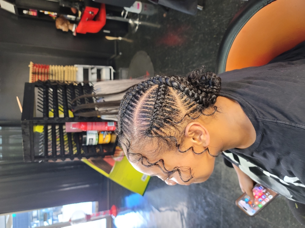 Criss-cross Stitch Braids