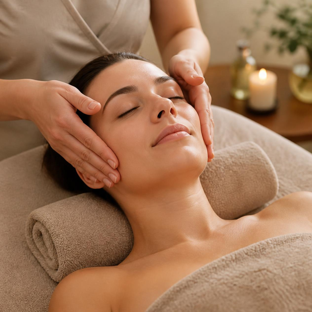 Unclench (jaw/face/scalp reset) at Sam's Healing Massage in Wichita, KS