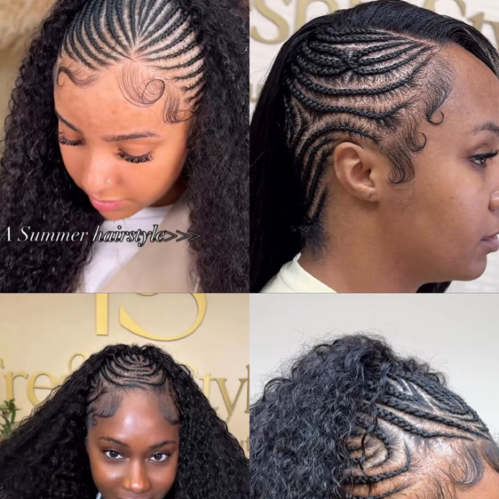 Freestyle Fulanie/cassie Braids at Freshly Styled in Indianapolis, IN