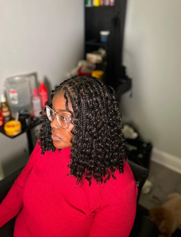 Boho Knotless Bob SMed