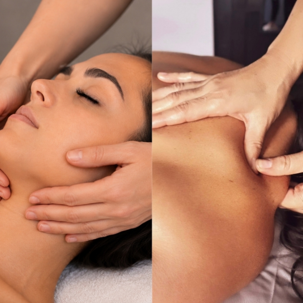 Massage + Facial Release & Restore at Heart of Rose Massage in Hilliard, OH