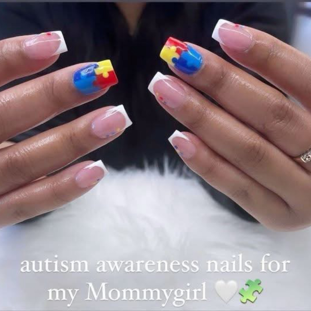 Autism Awareness at The Pretty Polish Nail Bar in RIVERDALE, GA