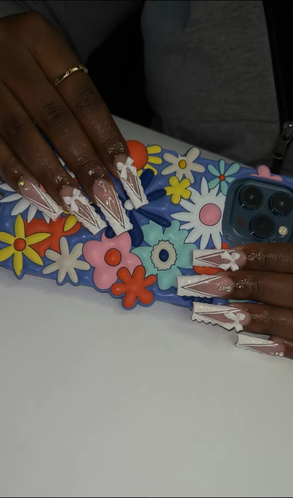 Long Freestyle Set at The Nail Junkie Nailuxury in Cincinnati, OH