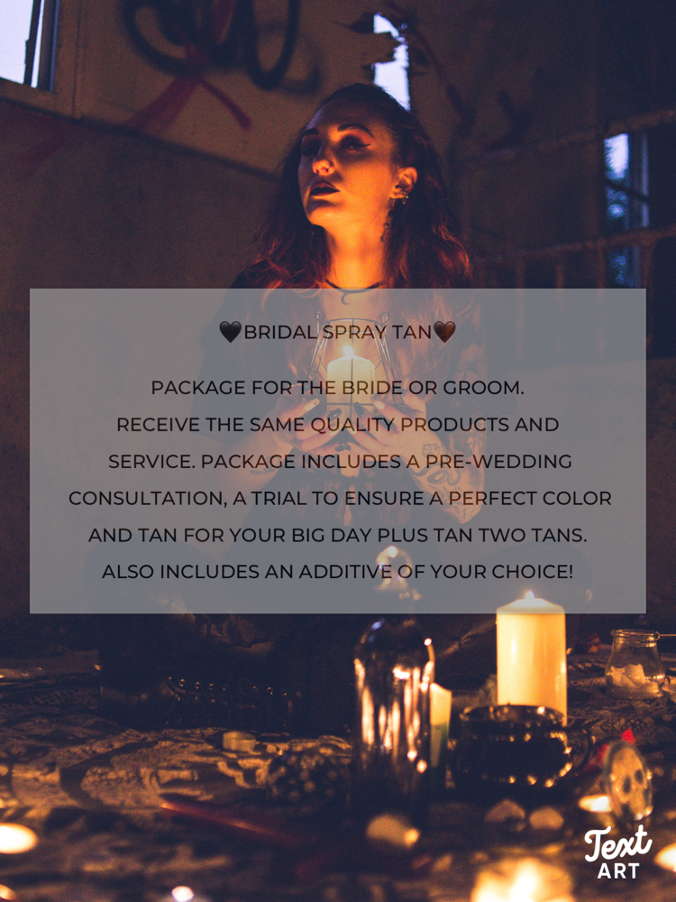 Bridal Spray Tan Package