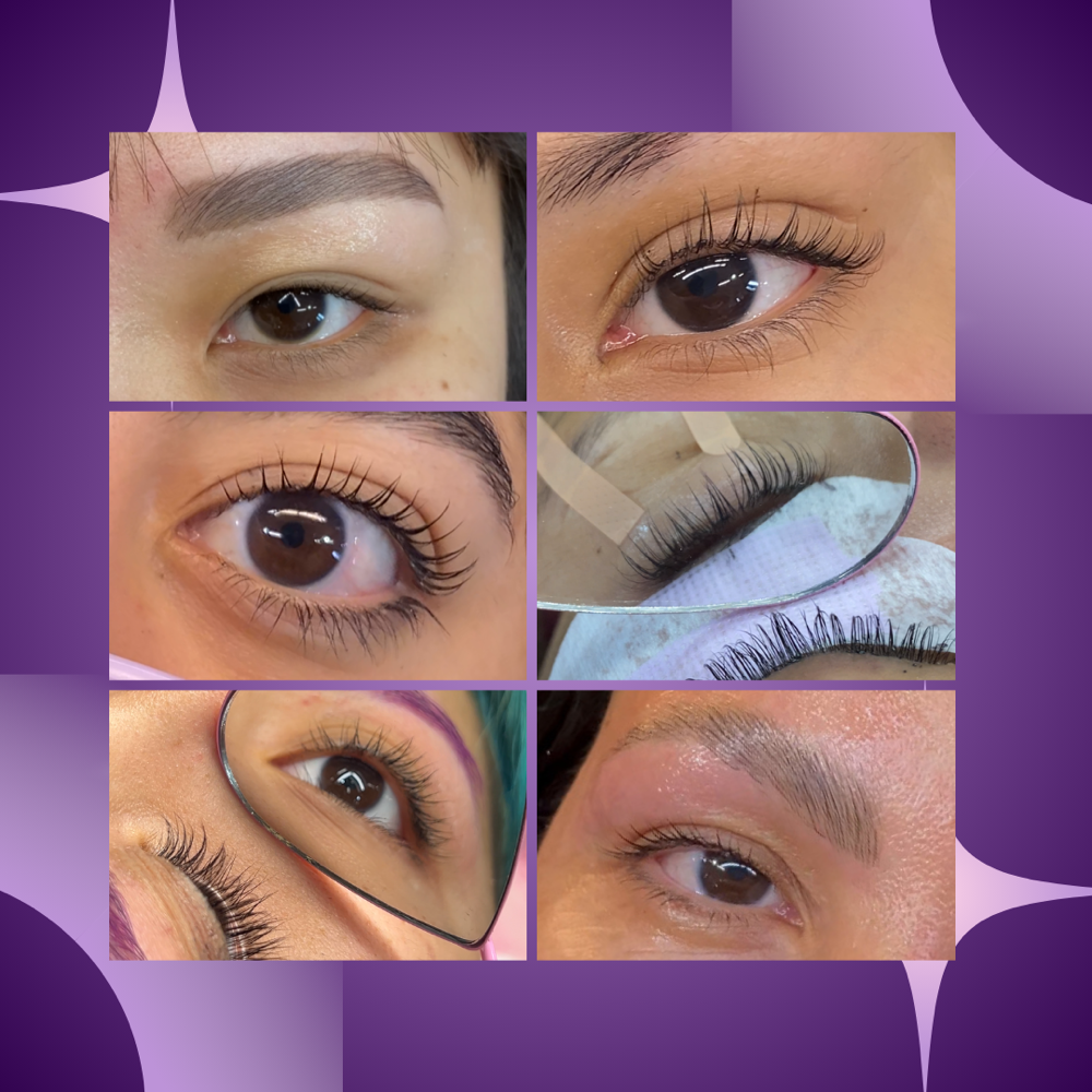 Korean Lash Lift & Tint💫 at Lenes Dollhouse in North Richland Hills, TX