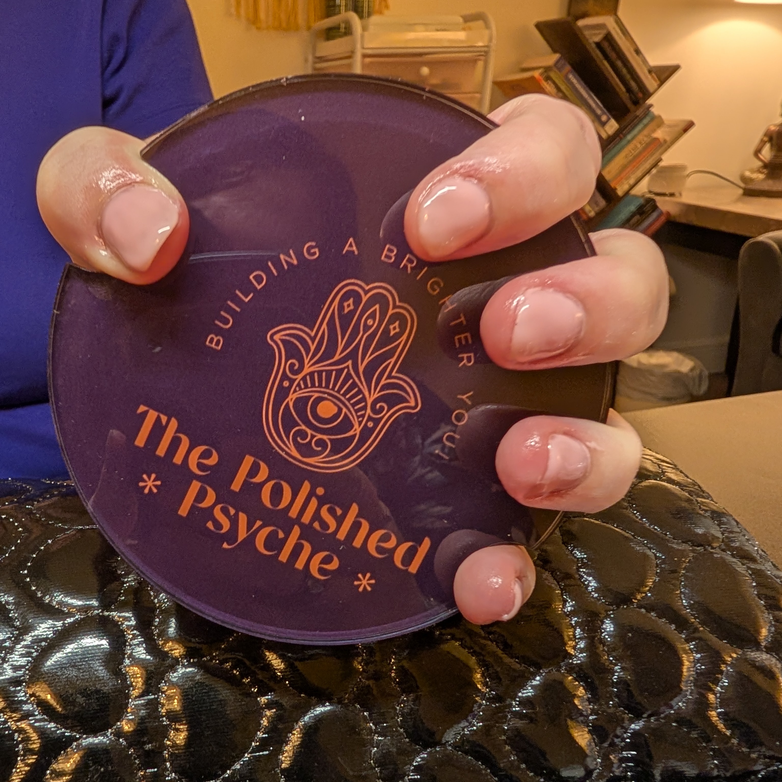Gel polish overlay manicure at The Polished Psyche in Cape Coral, FL
