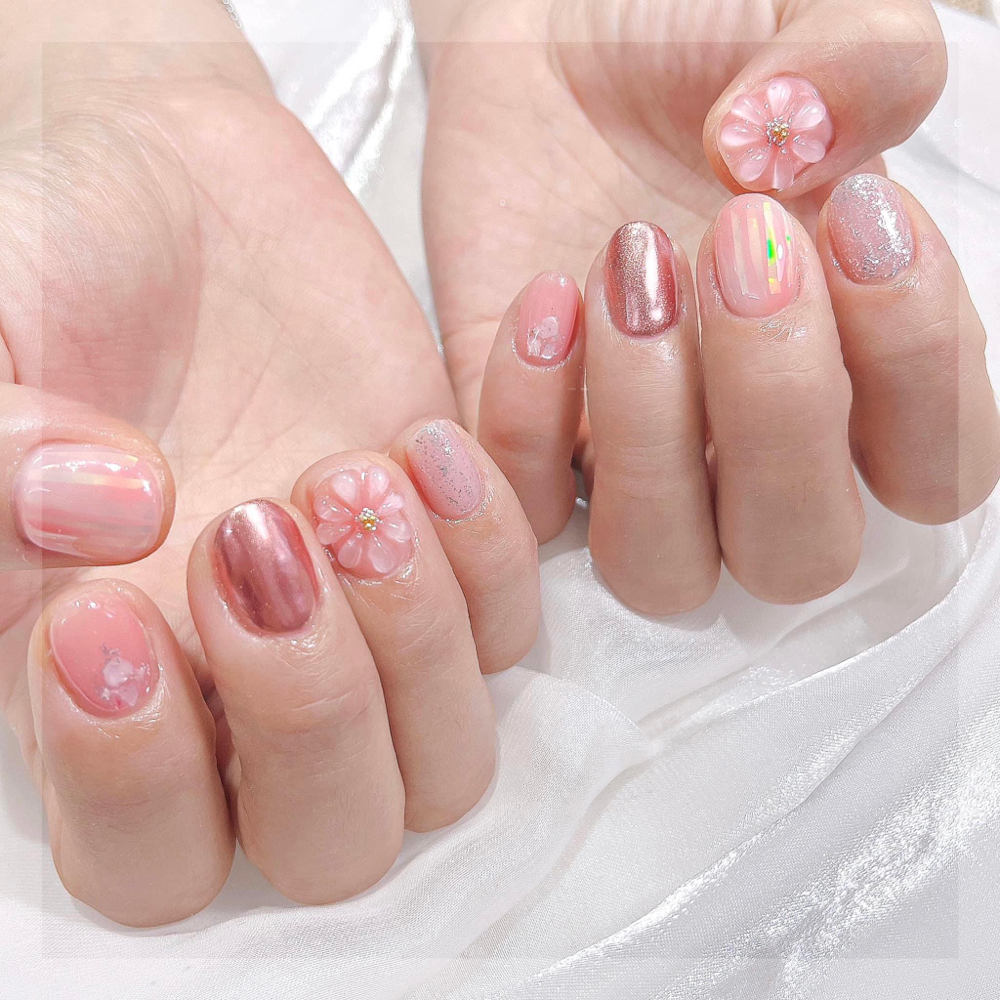 Spa gel Manicure and Massage