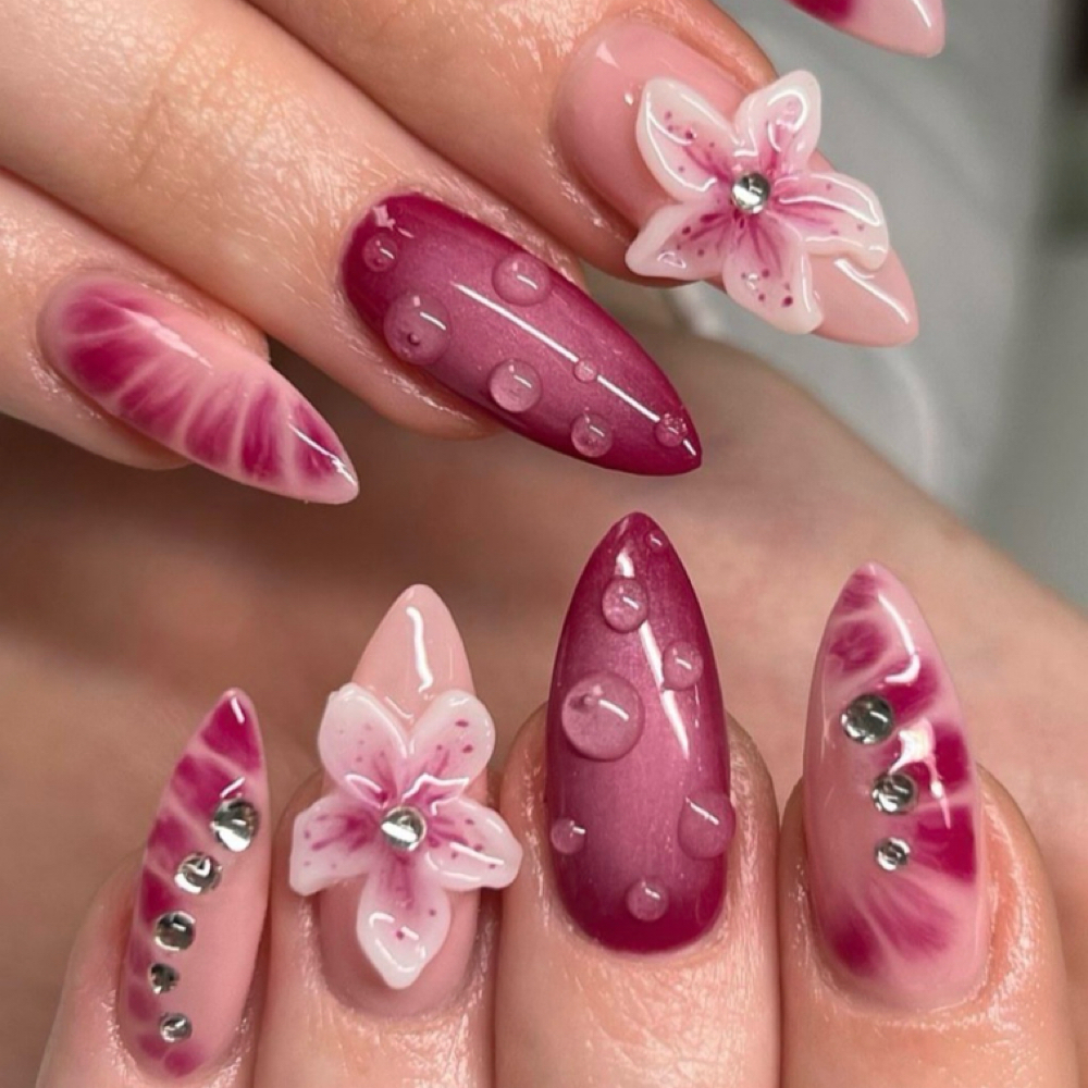 Complex Nail Art at Nails by Sarah in Mineola, TX