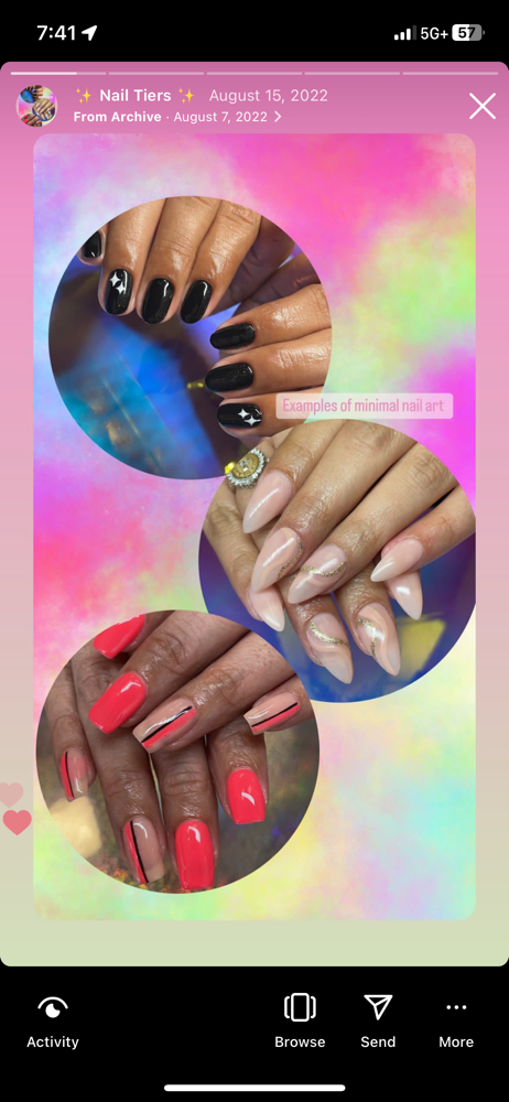 Builder Gel Mani TIER1 Art