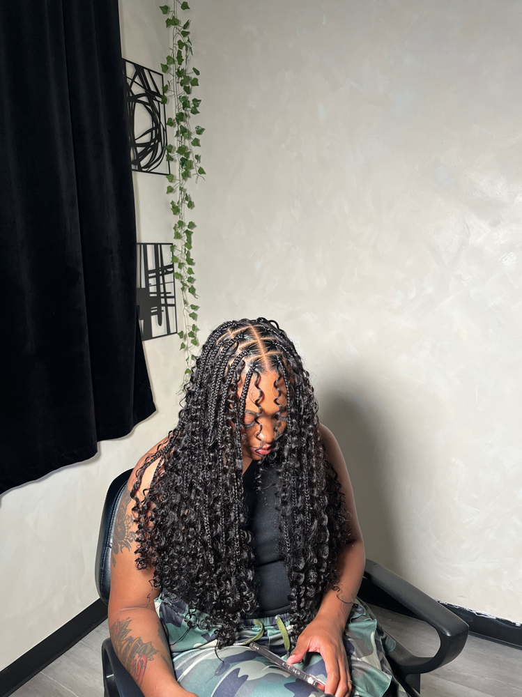 Medium Boho Knotless at By Mia Maya in San Antonio, TX