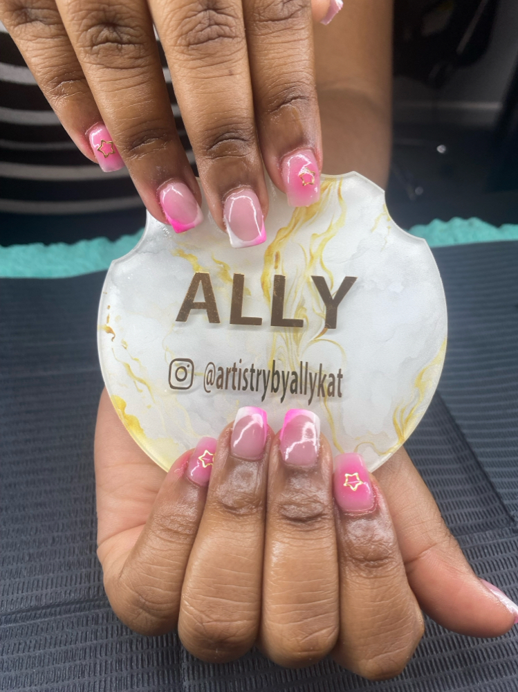 Extra Short Acrylic Nails