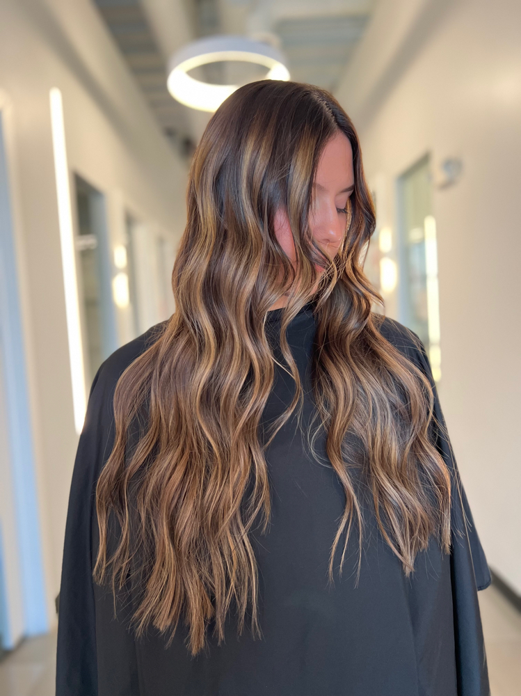 Balayage- Long/thick Hair