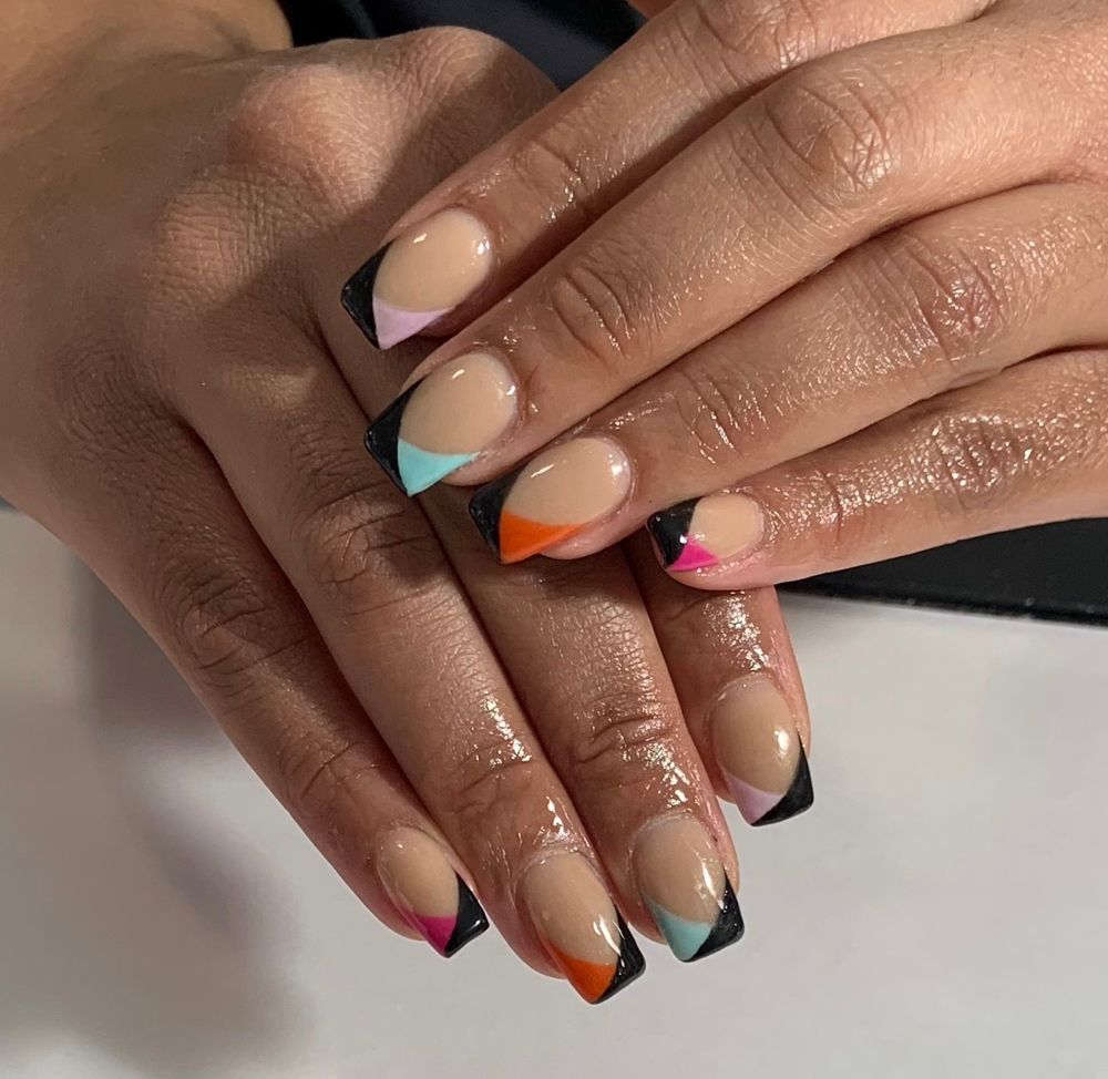 Hand Painted Nail Art