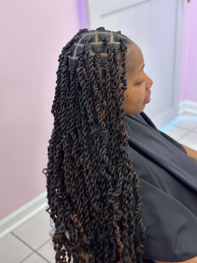 Medium Knotless Box Braids (KIDS) - ZSeals Braids