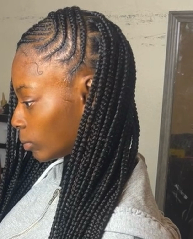 Lemonade Braids W/knotless