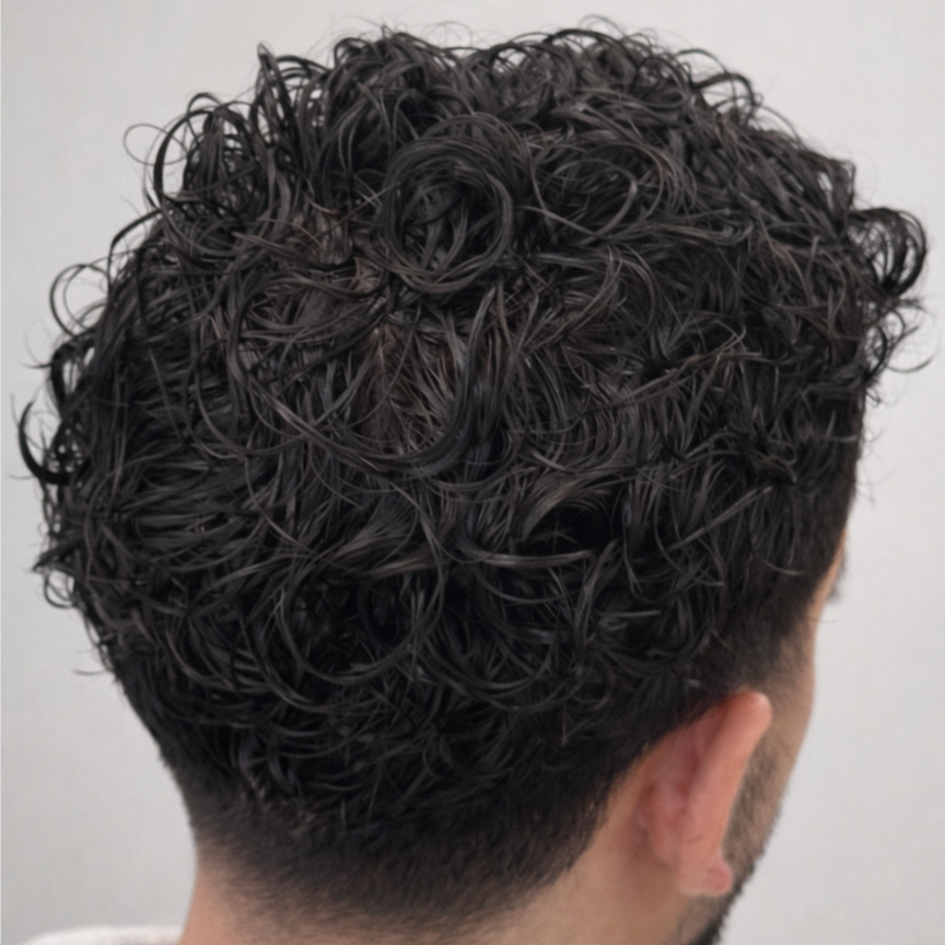 mens haircut at blonde & branded salon in Raleigh, NC