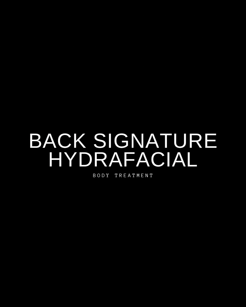 Back Signature HydraFacial