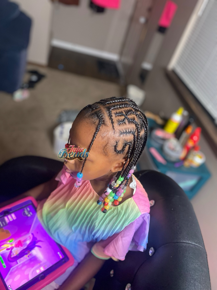 Kids Braids HAIR ADDED