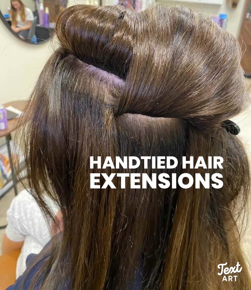 Hand Tied Weft Install $150 Row