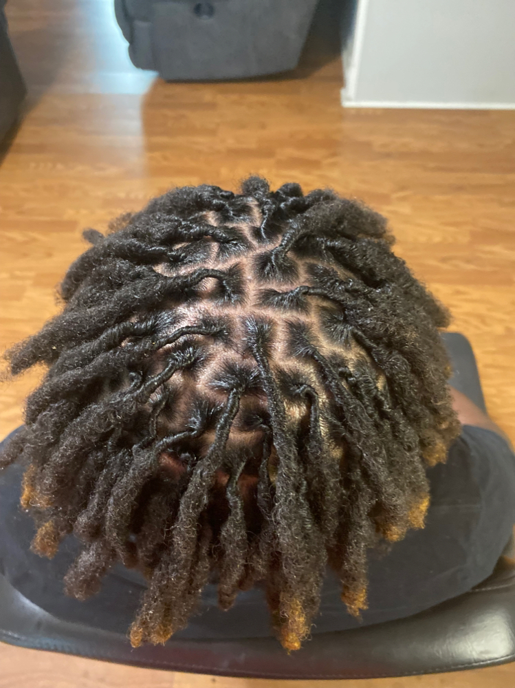 Loc Retwist (Half Head)