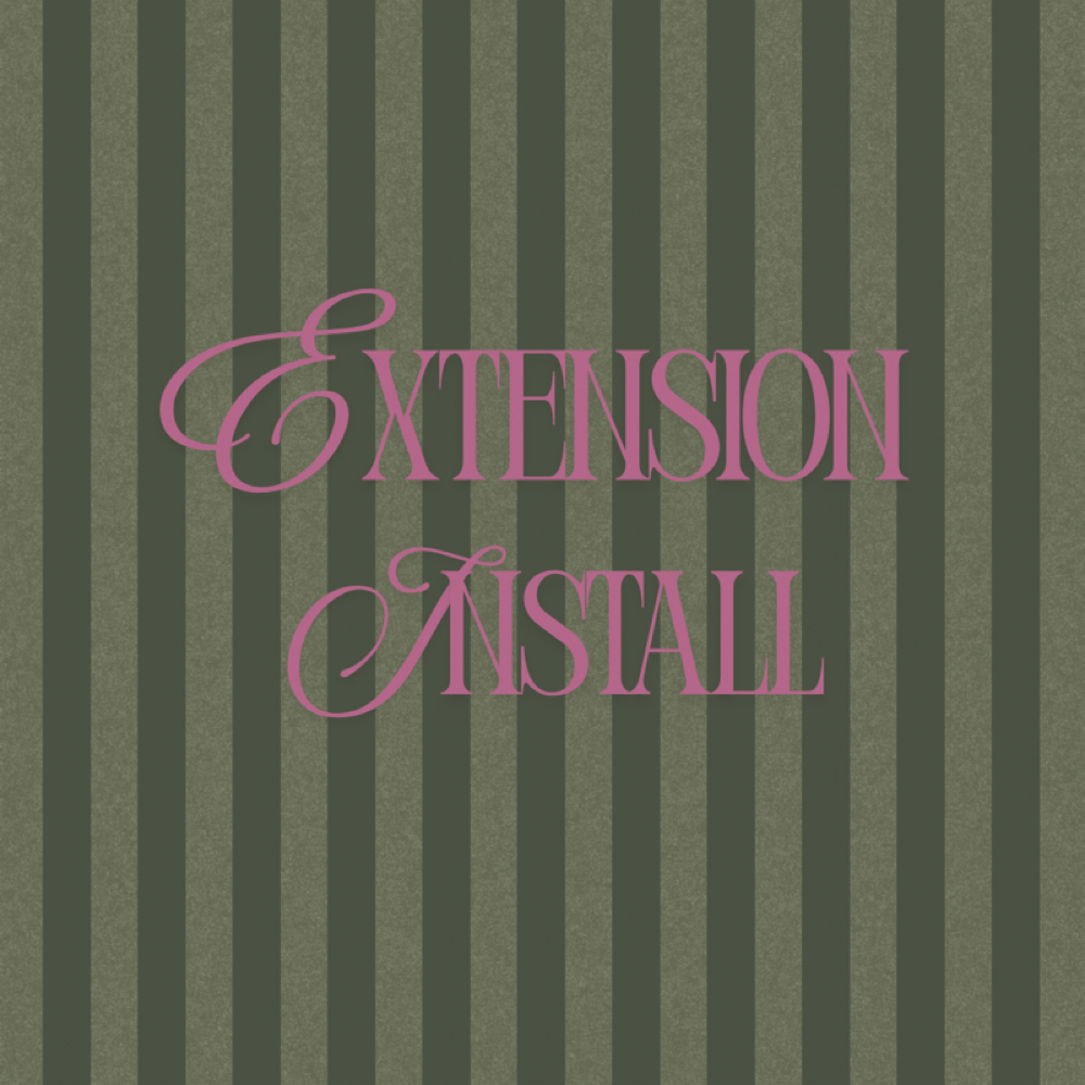 Handtied Extension Install at The Glamour Collective in Spokane Valley, WA