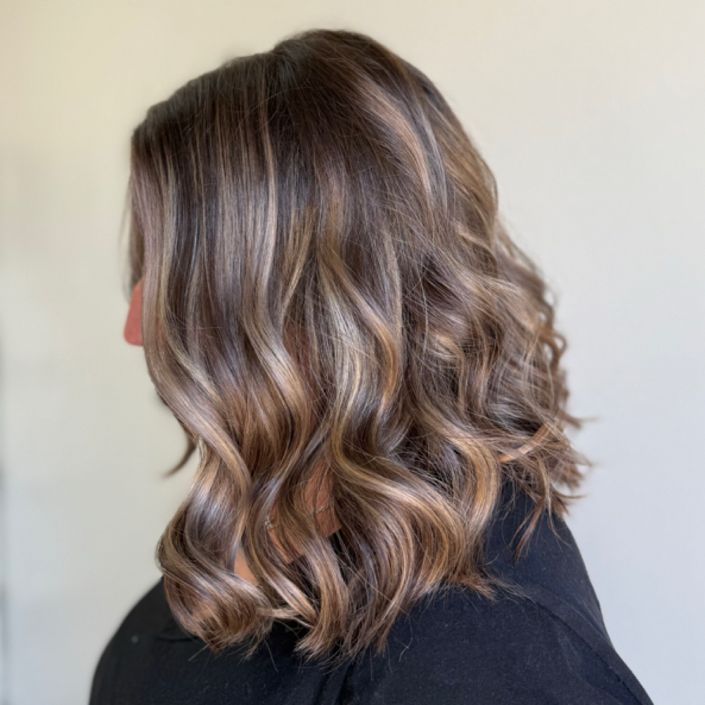 Gloss & Blowout at Jaclyn Behind the Hair in Johnston, RI