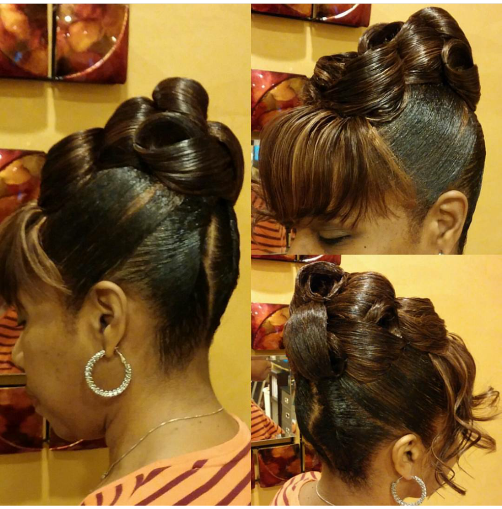 Updo /With Hair Added