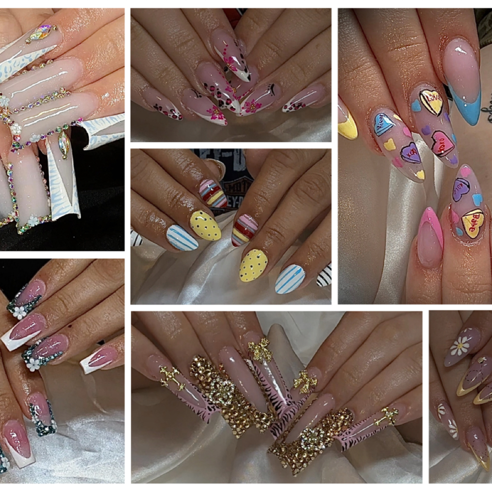 Nail Art Tier 2 Glow Up at Love My Cut in Casa Grande, AZ