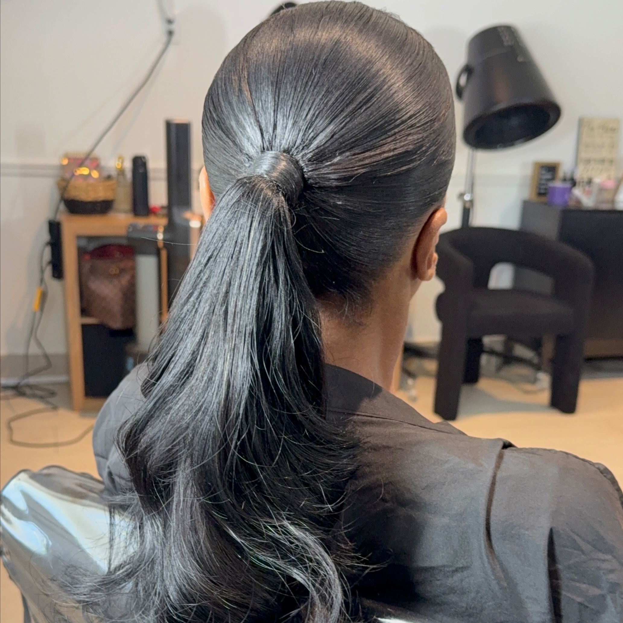 Signature Ponytail at Sweetest little Salon Studio in Sarasota, FL