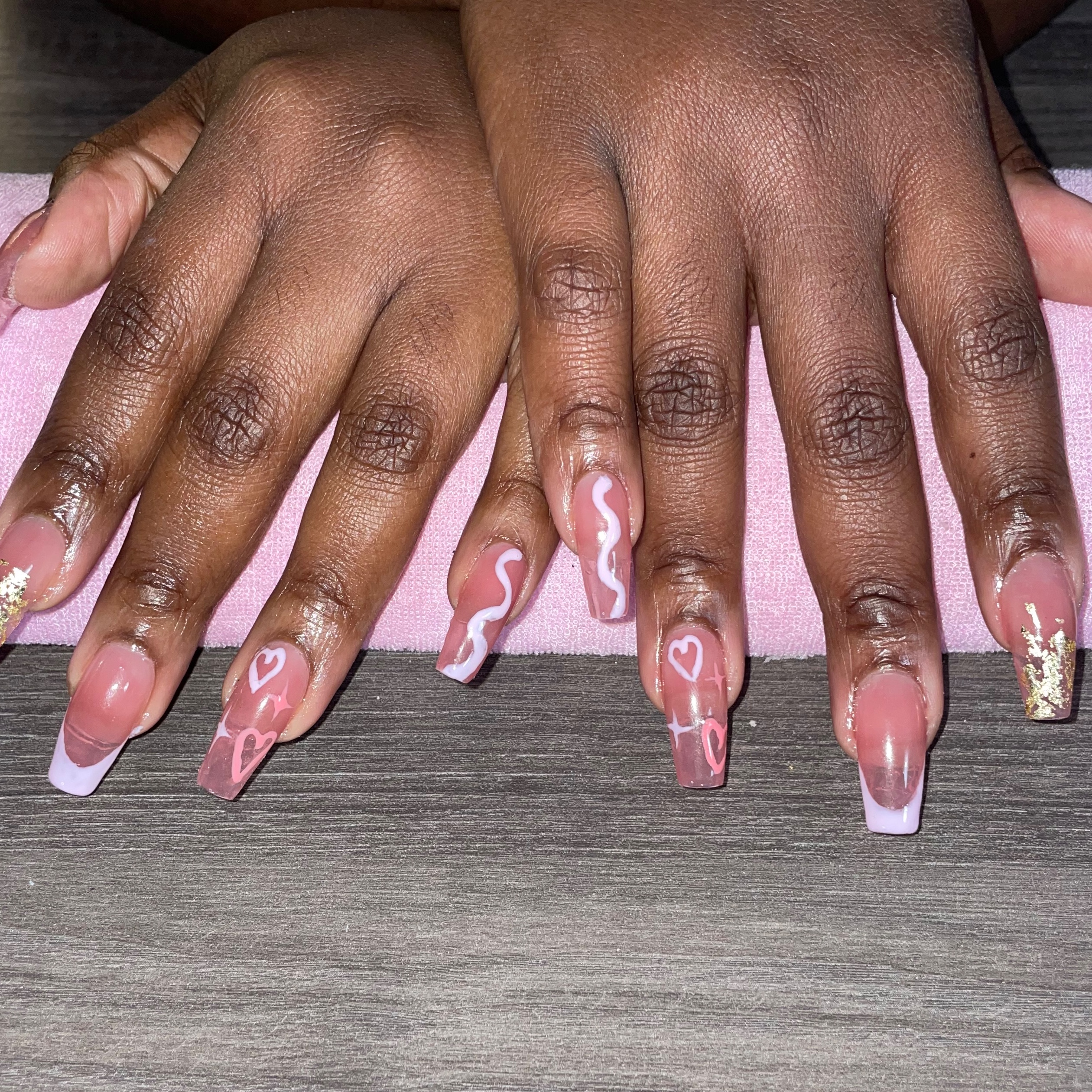 Simple Nail Design (Small/Med/Long) at Sets By Mo in Emeryville, CA